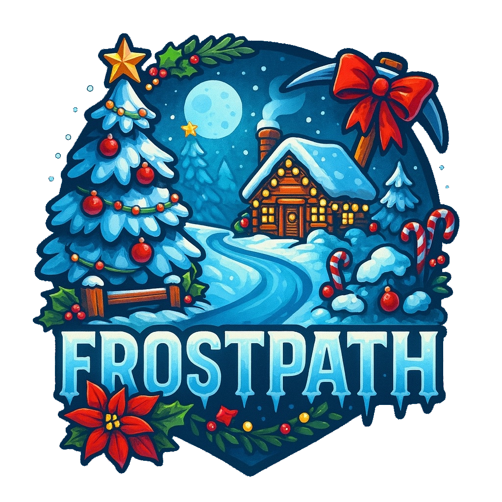 FrostPath – Winterprojekt 2025 Logo