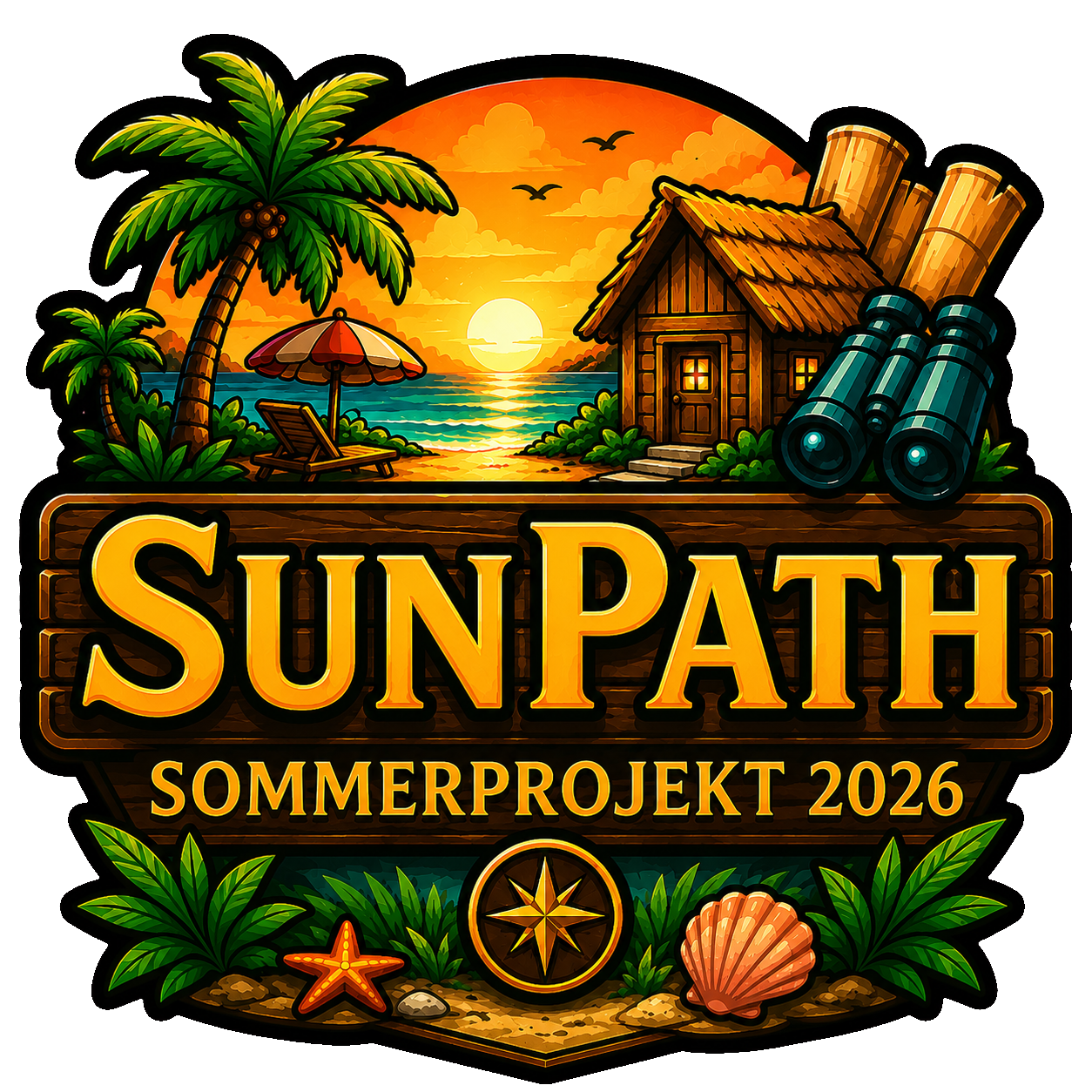 SunPath – Sommerprojekt 2026 Logo